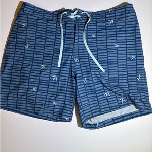 Southern Tide Men's Bamboo Leaf Water Short Swim Trunks XL